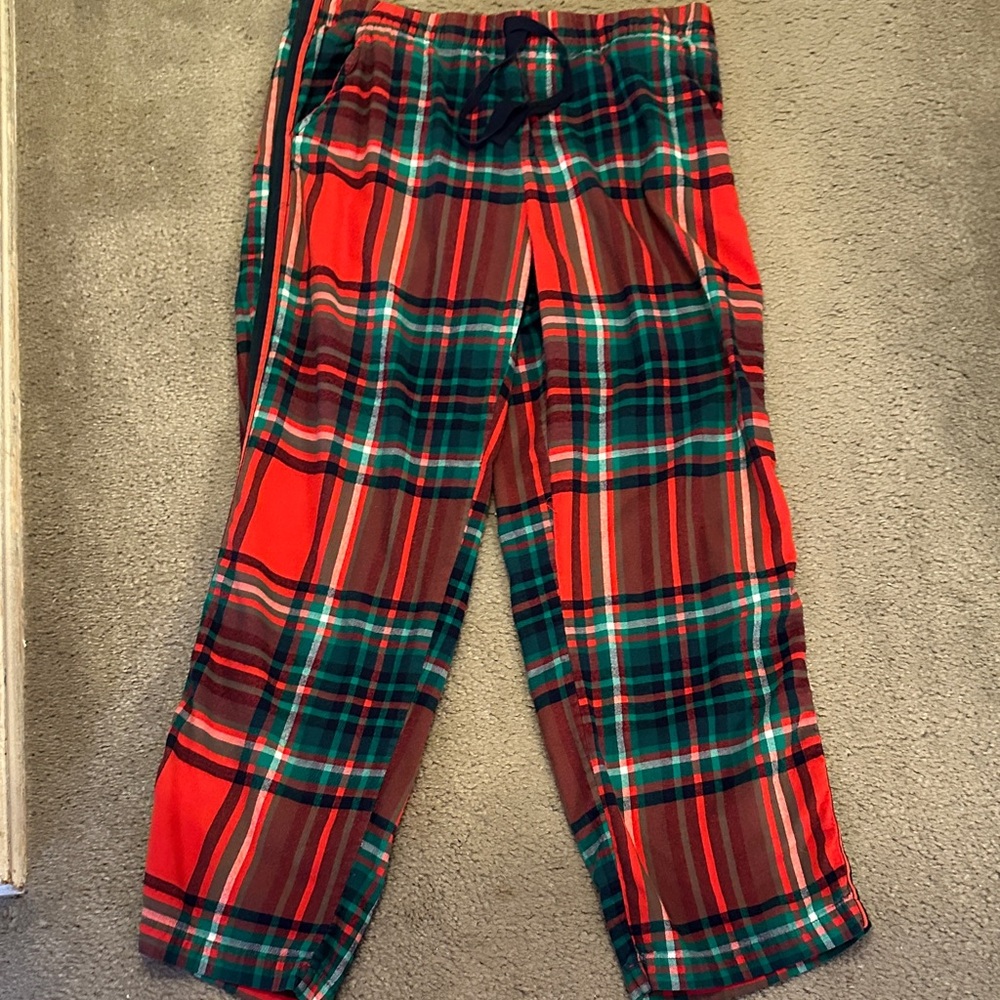 Aerie Festive Plaid Lounge Pants